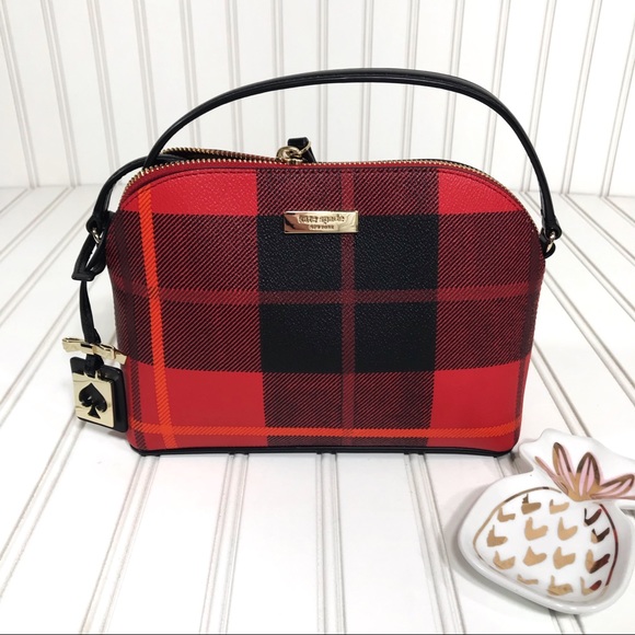 kate spade Handbags - NWT Kate Spade Hanna Crossbody Woodland Plaid